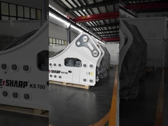 KS700 সাইড টাইপ হাইড্রোলিক ব্রেকার মিমি চিলের ব্যাসার্ধ উপযুক্ত ~ টন খননকারী