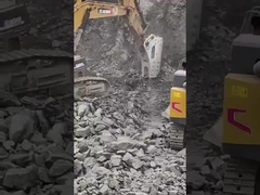 ৫৫০০ কেজি কেএস৫৫০ ভারী হাইড্রোলিক রক হ্যামার ব্রেকার OEM উপলব্ধ