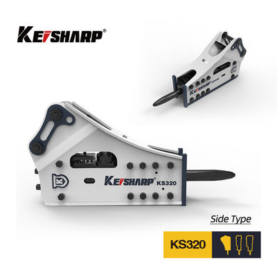 keisharp ks320 এক্সক্যাভারের জন্য সাইড টাইপ হাইড্রোলিক ব্রেকার