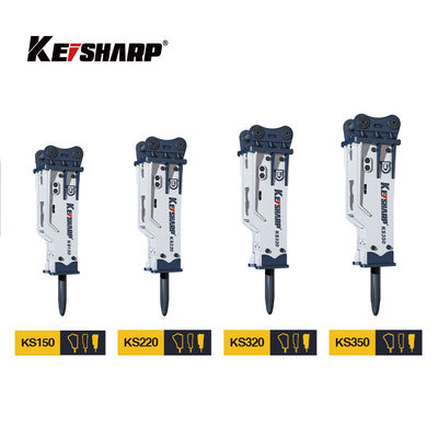 KS550 200mm Chisel Box Type Excavator মাইনিং / ধাতুবিদ্যার জন্য হাইড্রোলিক ব্রেকার
