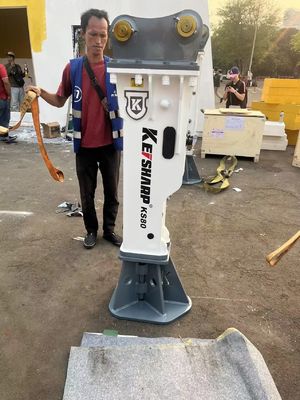 ভাঙচুর প্রকল্পের জন্য KS80 Excavator Hydraulic Breakers
