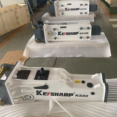 ভাঙচুর প্রকল্পের জন্য KS80 Excavator Hydraulic Breakers