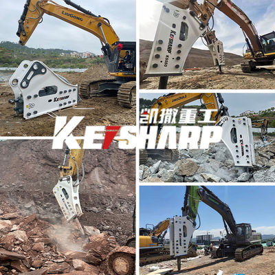 KS450 OEM ওডিএম এক্সক্যাভেটর হাইওয়ে / আর্কিটেকচারের জন্য হাইড্রোলিক ব্রেকার