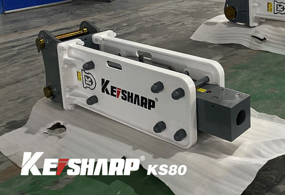 KS600 Keisharp Silenced টাইপ হাইড্রোলিক ব্রেকার হ্যামার KS60 KS80 KS100