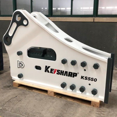 KS850 230 মিমি চিজেল টেকসই রক ব্রেকার হাইড্রোলিক হ্যামার নির্মাণের জন্য 50-65 টন