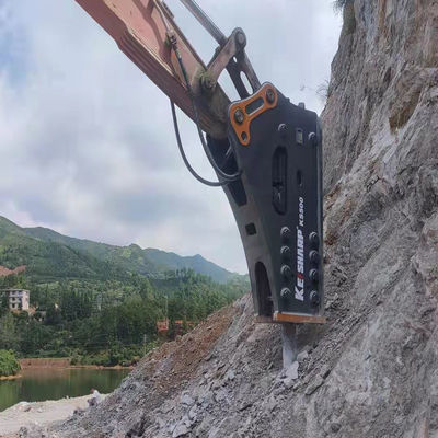 নির্মাণের জন্য 195mm Chisel হাইড্রোলিক Crushing Breaker নির্মাণ আনুষাঙ্গিক