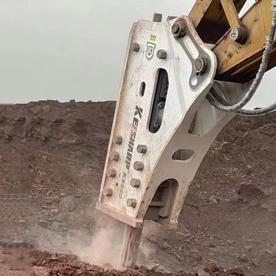 নির্মাণের জন্য 195mm Chisel হাইড্রোলিক Crushing Breaker নির্মাণ আনুষাঙ্গিক