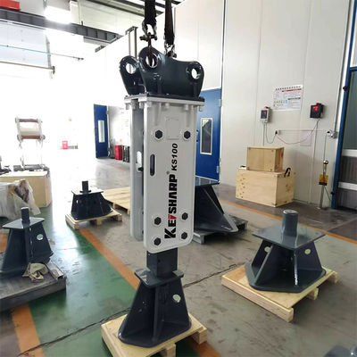 Caterpillar Komatsu Hitachi Excavator Mounted Rock Breaker Cap Mounted With 500-900 Bpm (ক্যাটারপিলার কমাতসু হিটাচি এক্সক্যাভেটর মাউন্টড রক ব্রেকার ক্যাপ মাউন্টড 500-900 বিপিএম সহ)