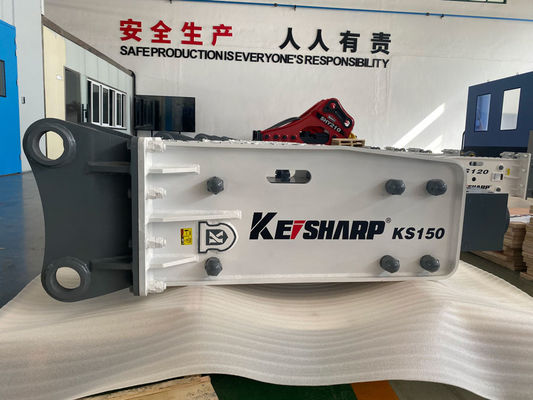 কেএস১৫০ টপ টাইপ রক হাইড্রোলিক ব্রেকার মেশিন ১০০ মিমি চিলের ব্যাসার্ধ